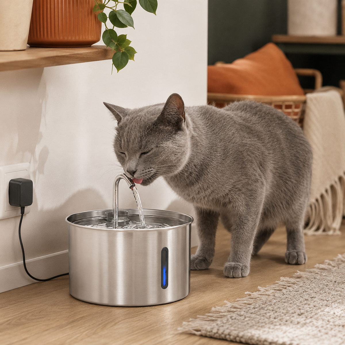 Aidez votre chat à boire suffisamment avant que la déshydratation ne devienne irréversible